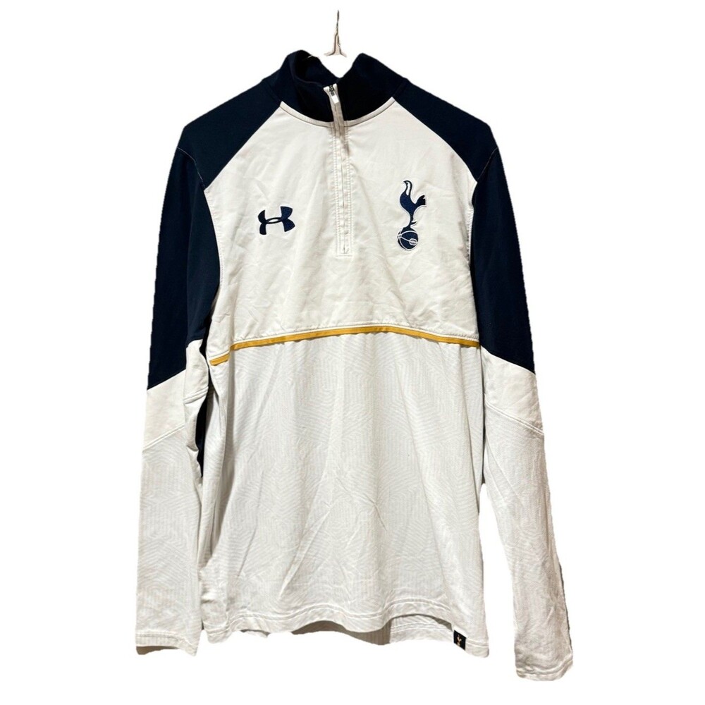 Tottenham Hotspur FC Football Soccer Lightweight UA 1/4 Zip Jacket Spurs SZ M